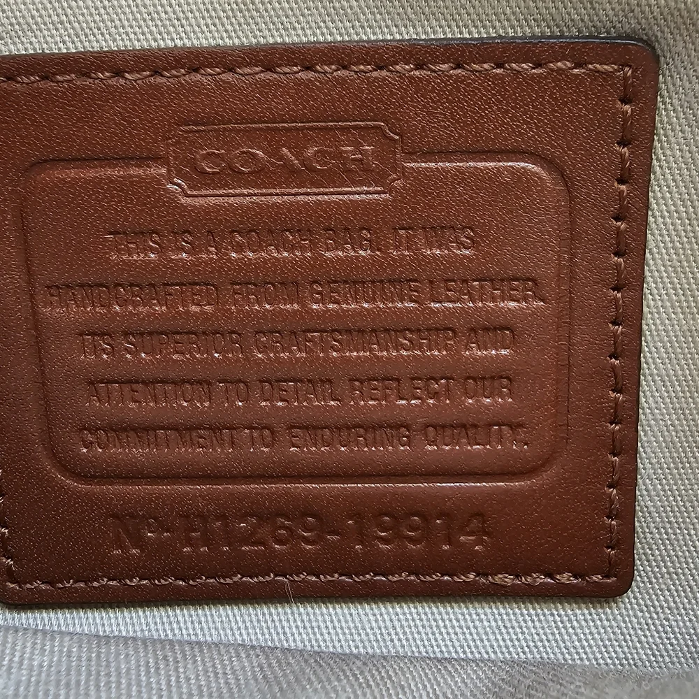 Coach Penny Brown Leather Crossbody Bag 2012 - Picture 11 of 13
